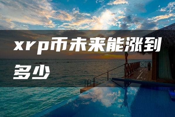 xrp币未来能涨到多少