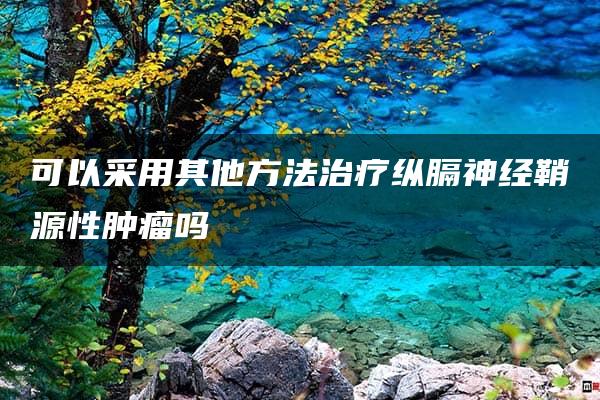 可以采用其他方法治疗纵膈神经鞘源性肿瘤吗