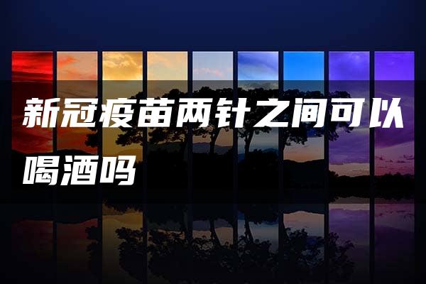 新冠疫苗两针之间可以喝酒吗