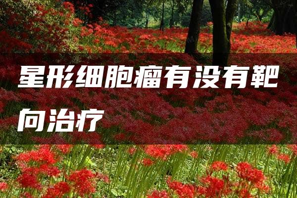 星形细胞瘤有没有靶向治疗