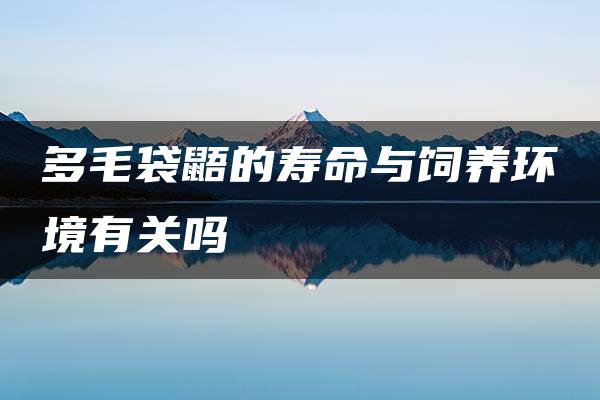 多毛袋鼯的寿命与饲养环境有关吗