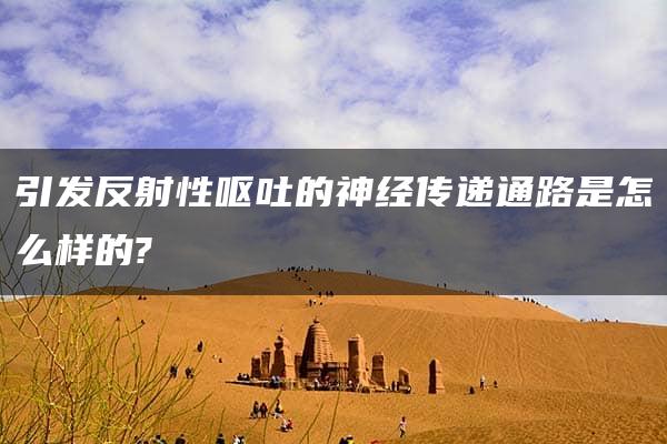 引发反射性呕吐的神经传递通路是怎么样的?