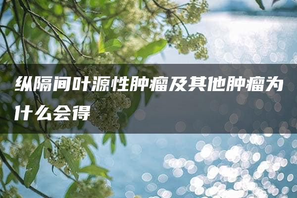 纵隔间叶源性肿瘤及其他肿瘤为什么会得