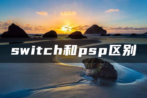 switch和psp区别